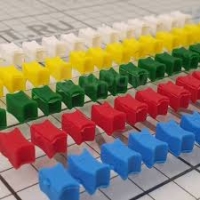 Ankerkette Kettenmarkierung 6mm gemischt 70 Stück
