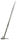 VA-Stahl Flaggenstock 14 x 400mm Halter ABS verchromt