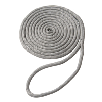 DockLine Festmacher Ø 16mm Silbergrau 6 Meter