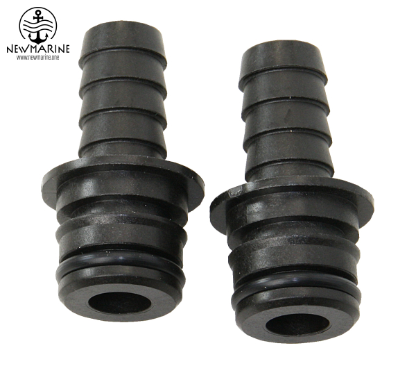 JE20381002 - FLOJET ½“ Schlauchanschluß ger. EPDM VP 2 St.