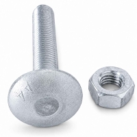 Flachrundschrauben mit Vierkantansatz DIN 603 A4 +...