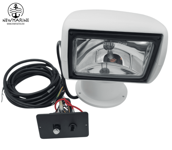 Suchscheinwerfer mit Bedienpaneel