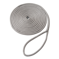 GLEISTEIN GeoPack DockLine PES 16mm 10m silbergrau