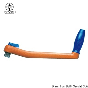 Winschkurbel, schwimmfähig 200 mm