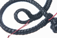 Tauwerkschäkel aus Dyneema, 5 mm, schwarz -...