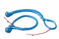 Tauwerkschäkel aus Dyneema, 3 mm, blau - Bruchlast mehr als 900kg